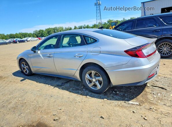 5NPEG4JAXMH091898 2021 HYUNDAI SONATA Silver Trasero izquierdo