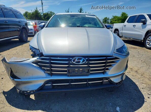 5NPEG4JAXMH091898 2021 HYUNDAI SONATA Silver Vista frontal