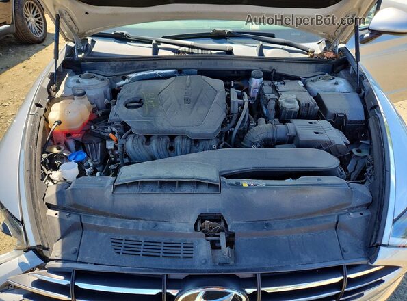 5NPEG4JAXMH091898 2021 HYUNDAI SONATA Silver Vista interior trasera