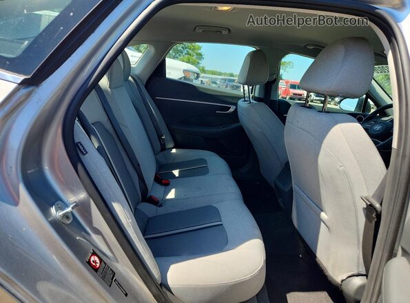 5NPEG4JAXMH091898 2021 HYUNDAI SONATA Silver Vista de los asientos traseros