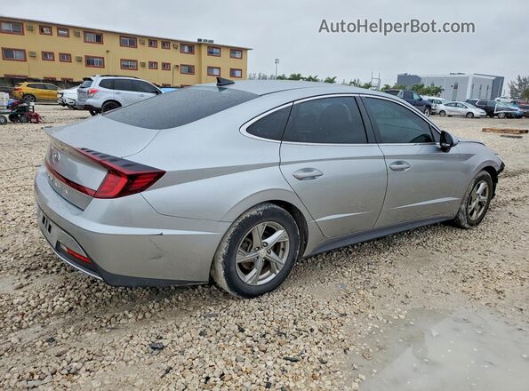 5NPEG4JAXMH111194 2021 HYUNDAI SONATA Silver Trasero derecho