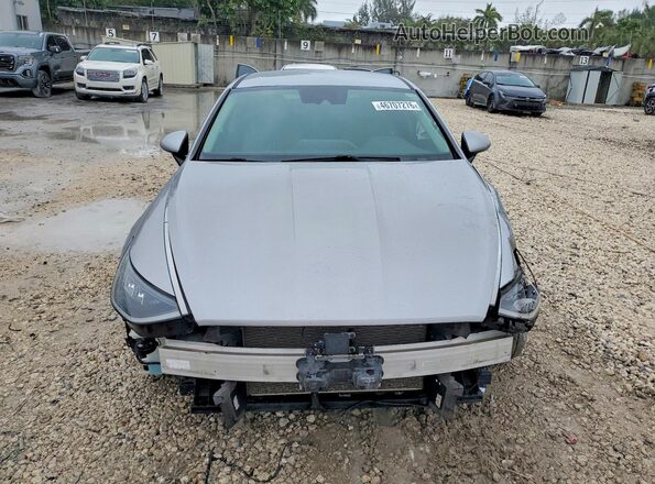 5NPEG4JAXMH111194 2021 HYUNDAI SONATA Silver Vista frontal