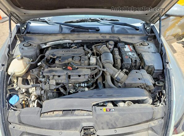 5NPEH4J21LH010923 2020 HYUNDAI SONATA Серый Вид задней части салона
