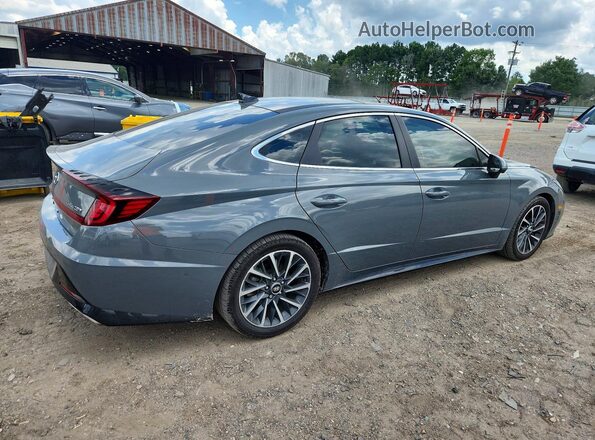 5NPEH4J21LH010923 2020 HYUNDAI SONATA Серый Задняя правая четверть