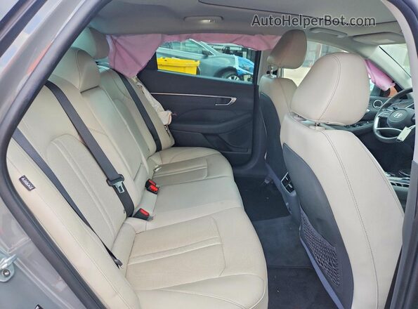 5NPEH4J21LH010923 2020 HYUNDAI SONATA Серый Вид задних сидений