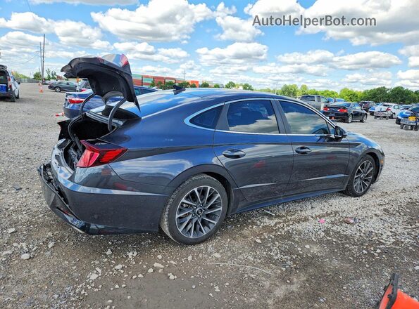 5NPEH4J21LH043792 2020 HYUNDAI SONATA Charcoal Tył prawy