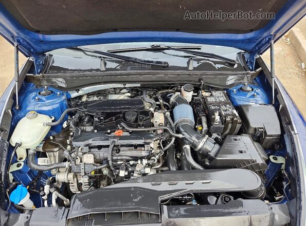 5NPEH4J21MH080889 2021 HYUNDAI SONATA Blue Панорамний вид салону 360°