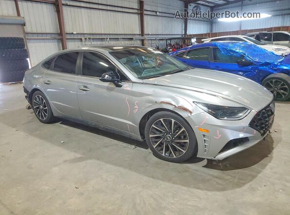 5NPEH4J22MH072123 2021 HYUNDAI SONATA Silver Առջևի աջ