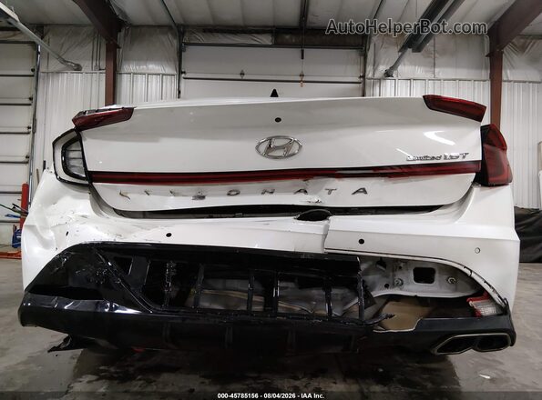 5NPEH4J22MH078777 2021 HYUNDAI SONATA White წინა ხედი
