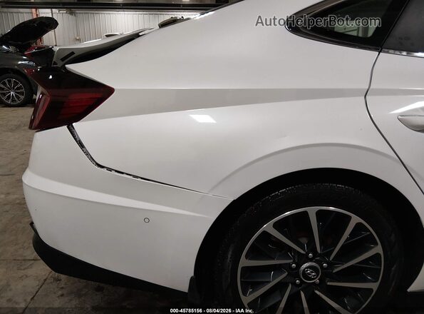 5NPEH4J22MH078777 2021 HYUNDAI SONATA White 