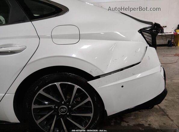 5NPEH4J22MH078777 2021 HYUNDAI SONATA White 