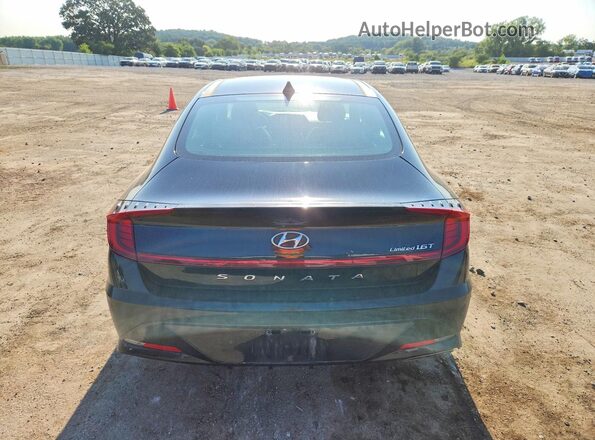 5NPEH4J23LH010664 2020 HYUNDAI SONATA Black Հետևի տեսք
