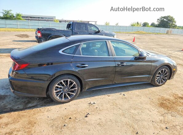 5NPEH4J23LH010664 2020 HYUNDAI SONATA Black Հետևի աջ