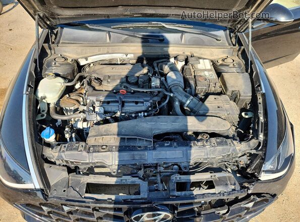 5NPEH4J23LH010664 2020 HYUNDAI SONATA Black Սալոնի հետևի տեսք