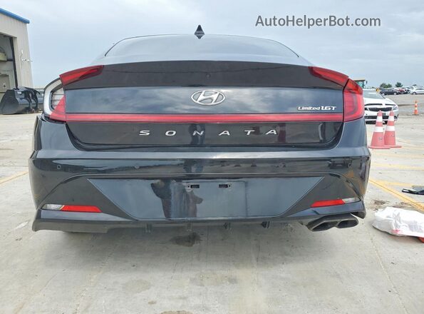 5NPEH4J24LH036822 2020 HYUNDAI SONATA Black Rear view