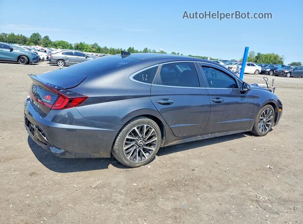 5NPEH4J26MH069838 2021 HYUNDAI SONATA Charcoal Tył prawy