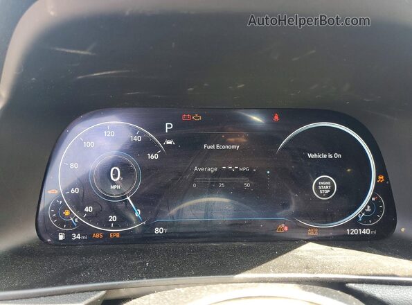 5NPEH4J26MH069838 2021 HYUNDAI SONATA Charcoal Widok zestawu wskaźników