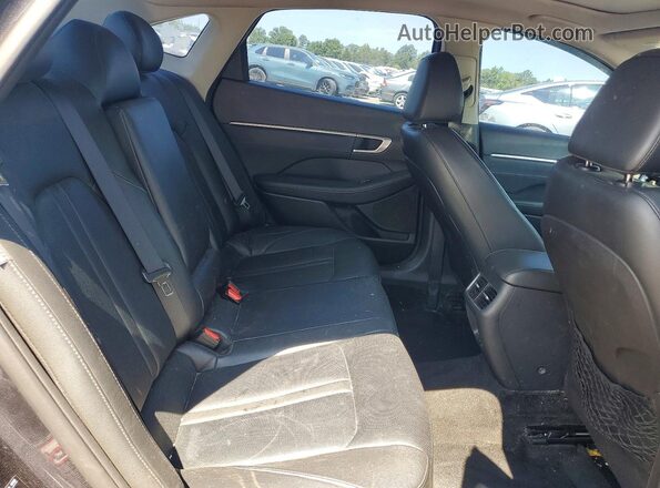 5NPEH4J26MH069838 2021 HYUNDAI SONATA Charcoal Widok tylnych siedzeń