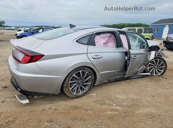 5NPEH4J27LH008271 2020 HYUNDAI SONATA Gray Rear right