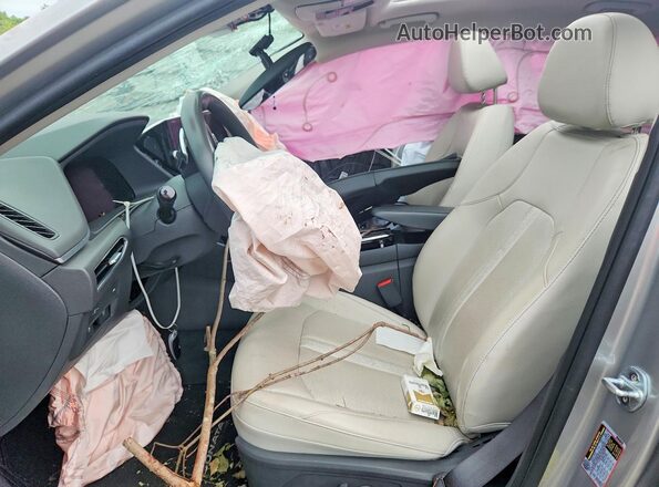 5NPEH4J27LH008271 2020 HYUNDAI SONATA Gray Front interior view