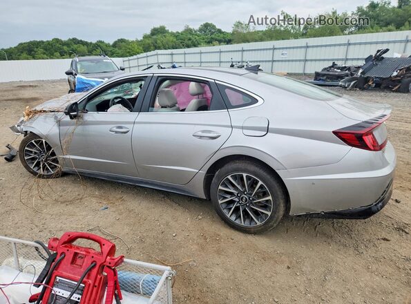 5NPEH4J27LH008271 2020 HYUNDAI SONATA Gray Rear left