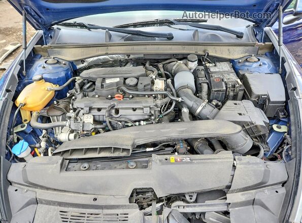 5NPEH4J27NH140806 2022 HYUNDAI SONATA Blue უკანა სალონის ხედი