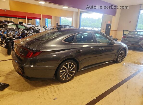 5NPEH4J28LH040744 2020 HYUNDAI SONATA Gray Հետևի աջ
