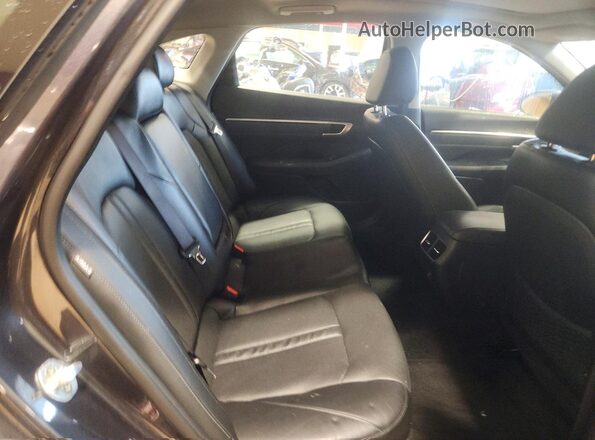 5NPEH4J28LH040744 2020 HYUNDAI SONATA Gray Հետևի նստատեղերի տեսք