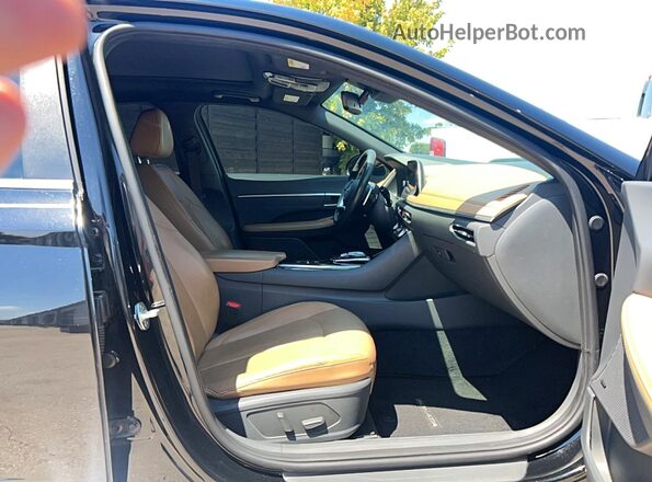 5NPEH4J28MH088990 2021 HYUNDAI SONATA Черный Вид сзади