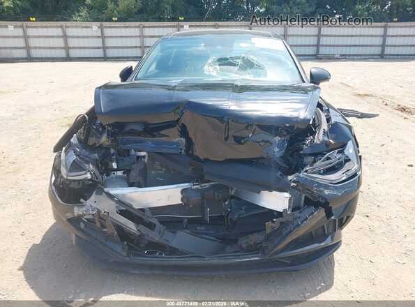 5NPEH4J29LH028277 2020 HYUNDAI SONATA Черный Вид щитка приборов