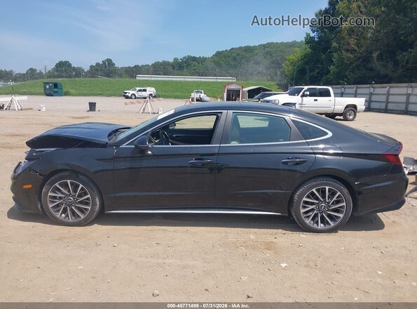 5NPEH4J29LH028277 2020 HYUNDAI SONATA Черный Панорамный вид салона 360°