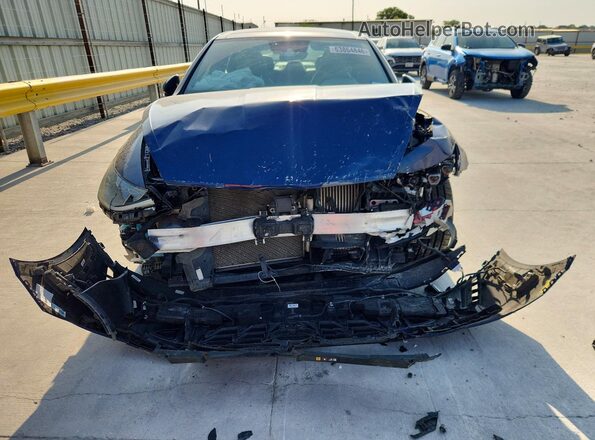 5NPEH4J29LH039991 2020 HYUNDAI SONATA Blue Вид спереду