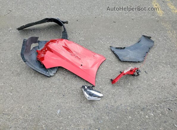 5NPEH4J29MH104131 2021 HYUNDAI SONATA Red Вид підкапотного простору