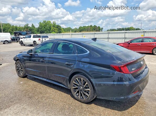 5NPEJ4J21LH018315 2020 HYUNDAI SONATA Black Tył lewy