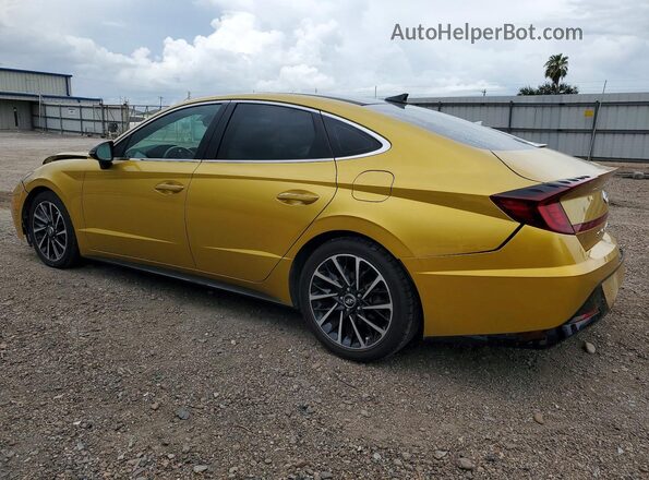 5NPEJ4J21LH024504 2020 HYUNDAI ELANTRA Золотой Задняя левая четверть