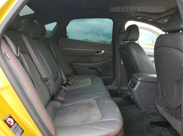 5NPEJ4J21LH024504 2020 HYUNDAI ELANTRA Золотой Вид задних сидений