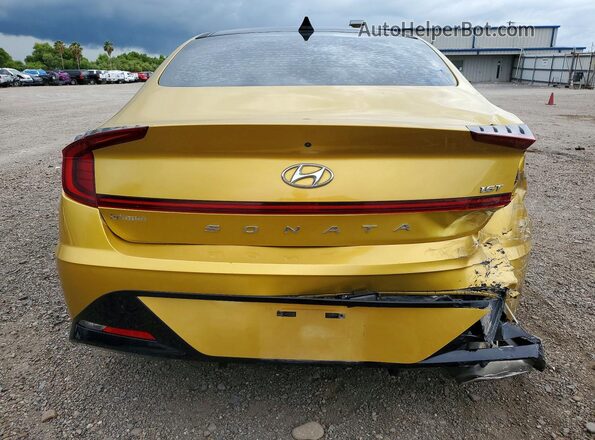 5NPEJ4J21LH024504 2020 HYUNDAI ELANTRA Золотой Вид сзади