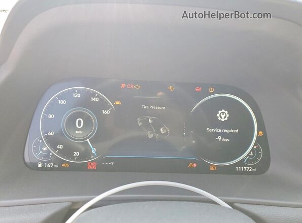 5NPEJ4J22MH132471 2021 HYUNDAI SONATA Blue Widok zestawu wskaźników