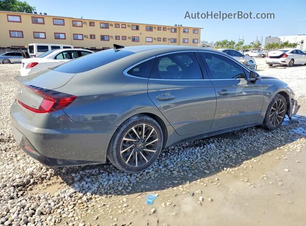 5NPEJ4J23LH009048 2020 HYUNDAI SONATA Gray უკანა მარჯვენა