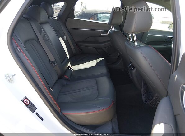 5NPEJ4J24MH063167 2021 HYUNDAI SONATA White Vista de la etiqueta del VIN