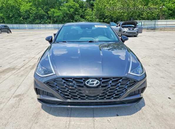 5NPEJ4J26MH074252 2021 HYUNDAI SONATA Gray Vista frontal