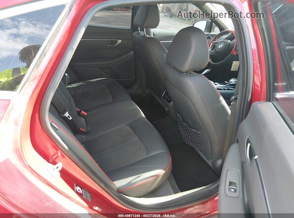 5NPEJ4J26NH148402 2022 HYUNDAI SONATA Красный Вид наклейки с VIN-кодом