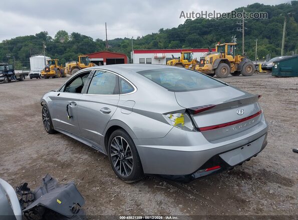 5NPEJ4J27LH003981 2020 HYUNDAI SONATA Silver Задня ліва чверть