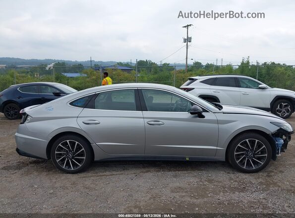 5NPEJ4J27LH003981 2020 HYUNDAI SONATA Silver Панорамний вид салону 360°