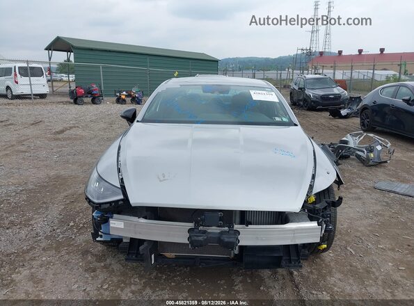 5NPEJ4J27LH003981 2020 HYUNDAI SONATA Silver Вид задньої частини салону