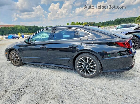 5NPEJ4J29LH027652 2020 HYUNDAI SONATA Black Задня права чверть