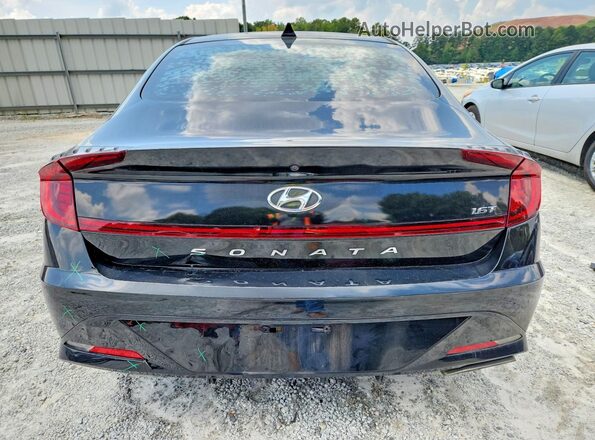 5NPEJ4J29LH027652 2020 HYUNDAI SONATA Black Вид задньої частини салону