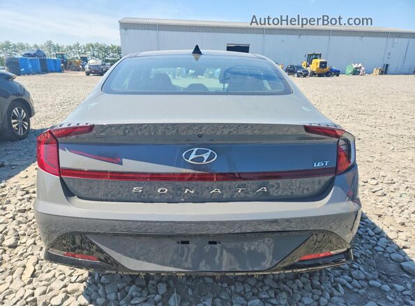 5NPEJ4J2XLH041379 2020 HYUNDAI SONATA Gray Rear view