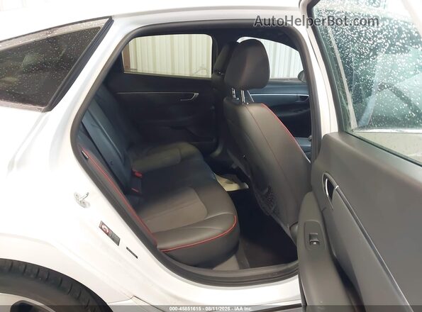 5NPEJ4J2XMH064064 2021 HYUNDAI SONATA White Vista de la etiqueta del VIN