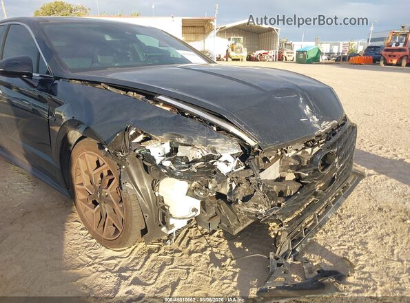 5NPEK4JC0NH149082 2022 HYUNDAI SONATA Black Widok z przodu